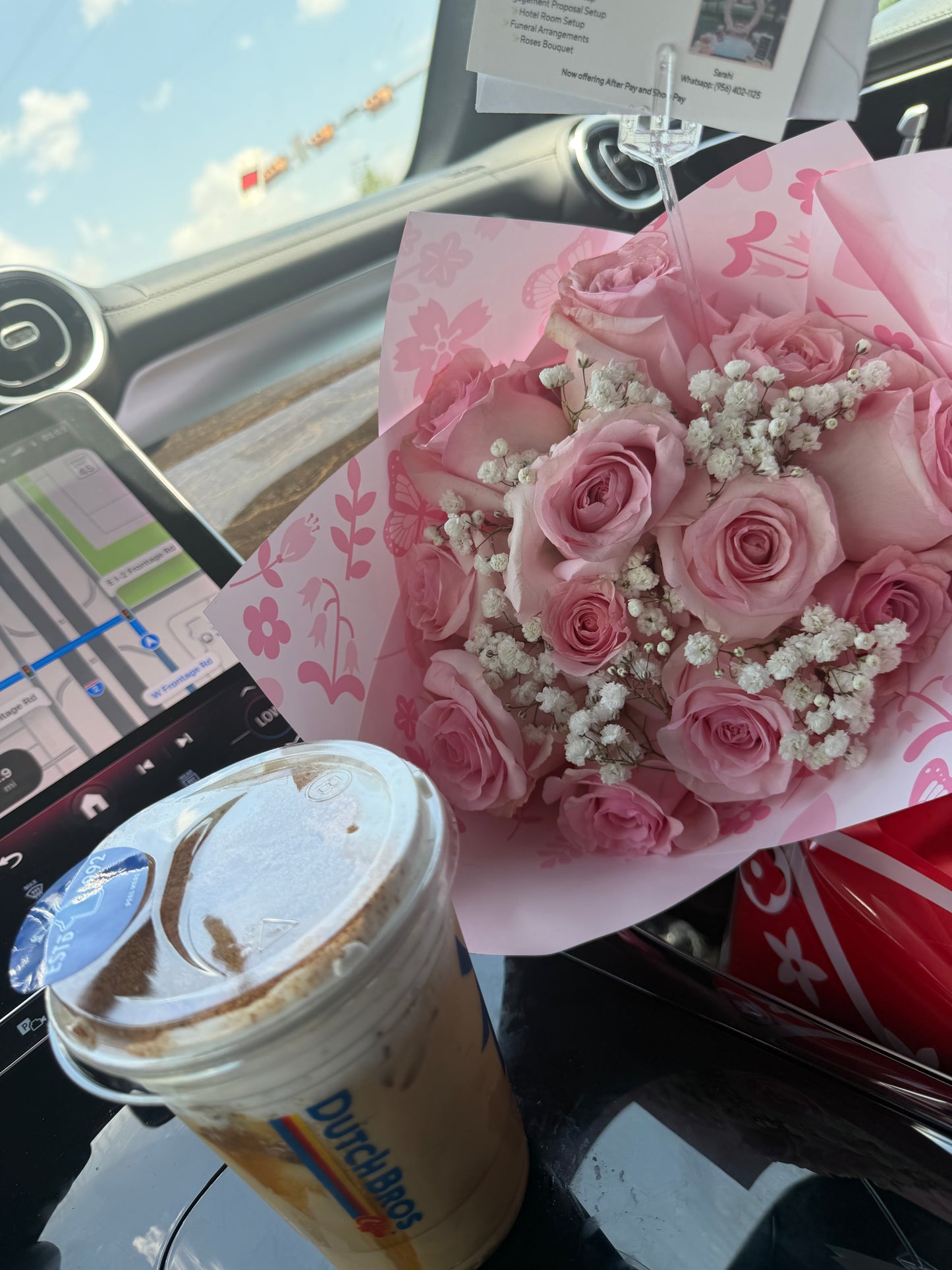 12 Count Bouquet with Coffee