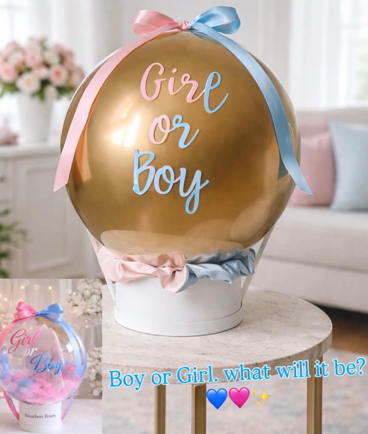 Babo Gender Reveal Balloon