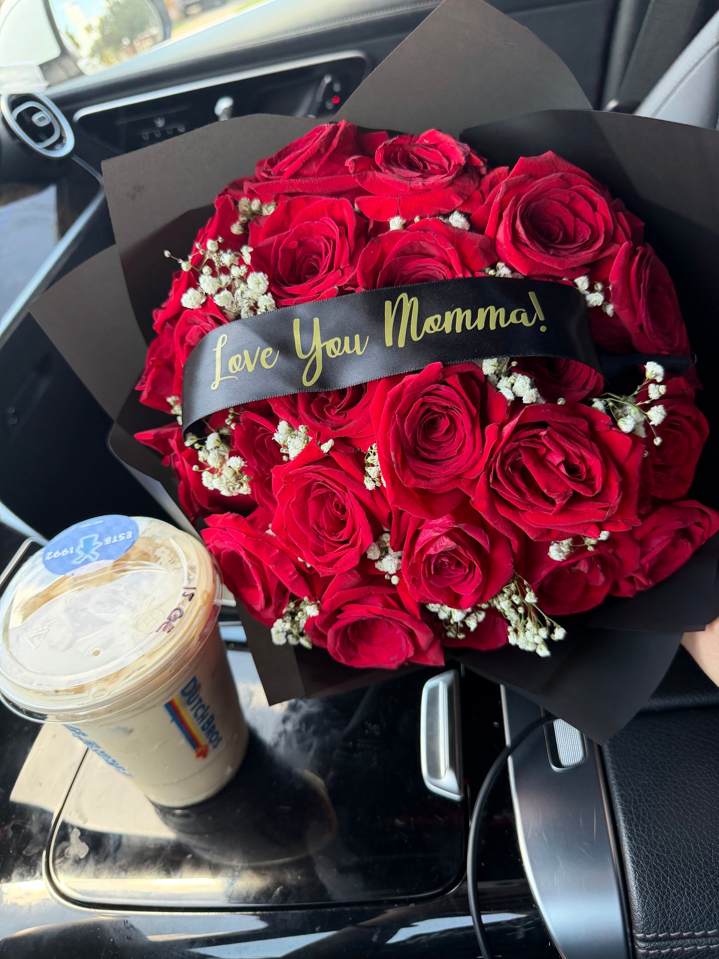 24 Count Bouquet with Coffee