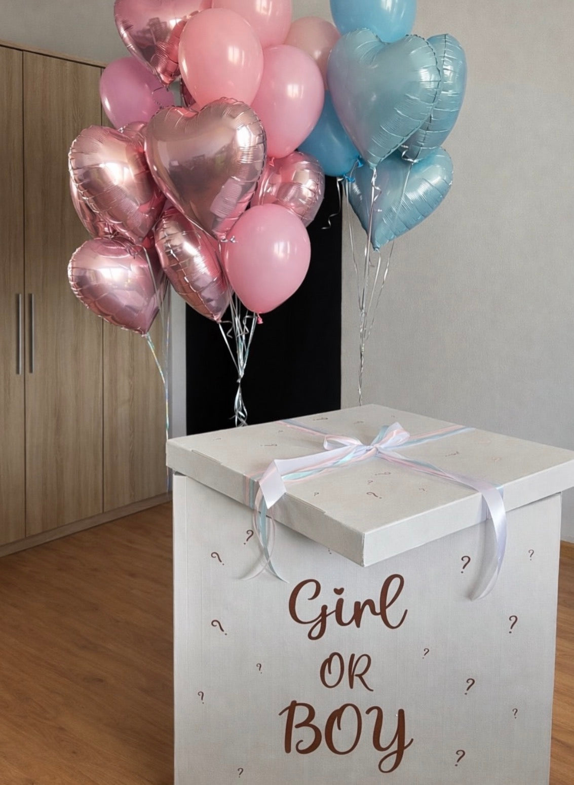 Box Balloon Gender Reveal