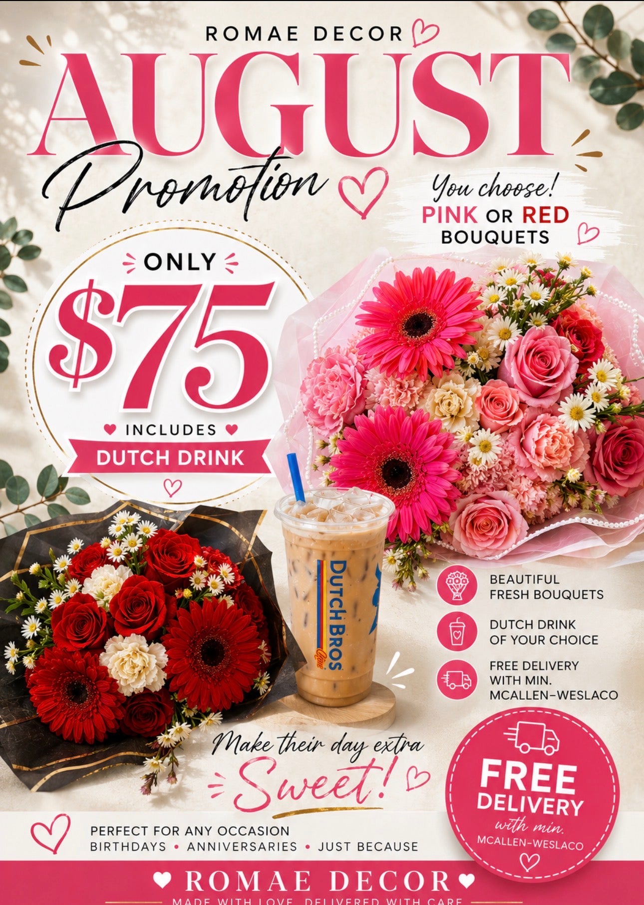 August Promotion Deal
